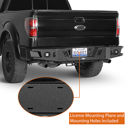 Ford F-150 Front Bumper & Rear Bumper Back Bumper for 2009-2014 Ford F-150  - LandShaker 4x4 LSG.8201+8204 16