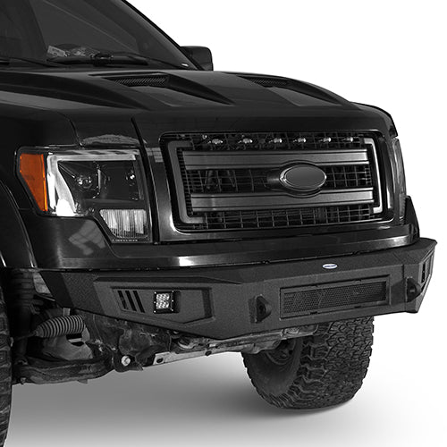 Ford F-150 Front Bumper & Rear Bumper Back Bumper for 2009-2014 Ford F-150  - LandShaker 4x4 LSG.8201+8204 4