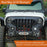 Mad Max Front Bumper & Rear Bumper w/Spare Tire Carrier for 2007-2018 Jeep Wrangler JK - LandShaker 4x4 LSG.2038+2015 9