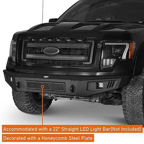 Front Bumper / Rear Bumper / Roof Rack Luggage Carrier for 2009-2014 F-150 SuperCrew,Excluding Raptor - LandShaker 4x4 LSG.8205+8201+8203 15