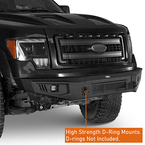 Front Bumper / Rear Bumper / Roof Rack Luggage Carrier for 2009-2014 F-150 SuperCrew,Excluding Raptor - LandShaker 4x4 LSG.8205+8201+8203 16