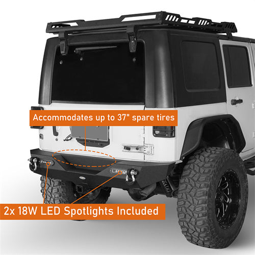 Jeep JK Front Bumper / Rear Bumper / Running Boards for 2007-2018 Jeep Wrangler JK - LandShaker LSG.2010+3018+2030 20