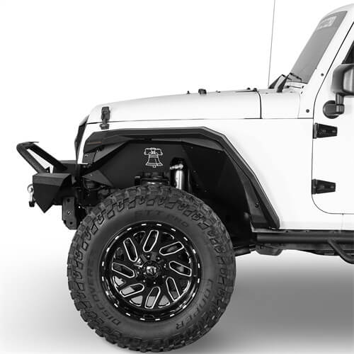 Aluminum Front Inner Fender Liners For 2007-2018 Jeep Wrangler JK - LandShaker-lsg2115-2