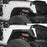 Jeep JK Front Inner Fender Liners w/Since 1941 Logo for 2007-2018 Jeep Wrangler JK - LandShaker 4x4 ls20662067 12