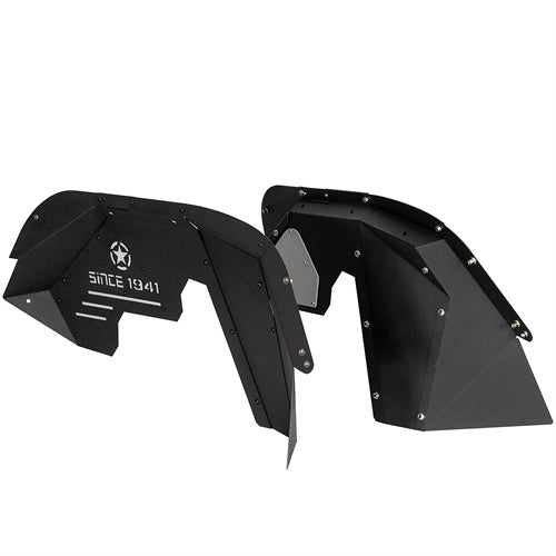 Aluminum Front Inner Fender Liners For 2007-2018 Jeep Wrangler JK - LandShaker