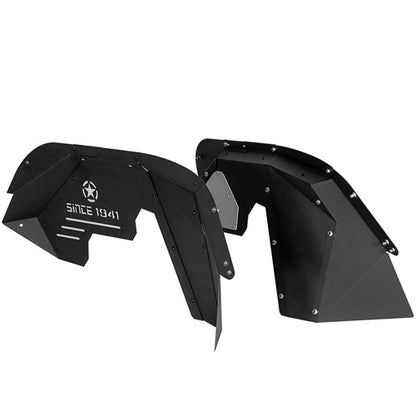 Aluminum Front Inner Fender Liners For 2007-2018 Jeep Wrangler JK - LandShaker