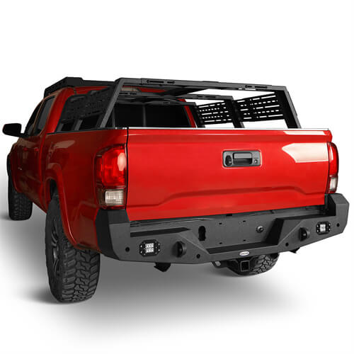 Tacoma Front & Rear Bumpers Combo for Toyota Tacoma 3rd Gen - LandShaker 4x4 ls42004203s 116
