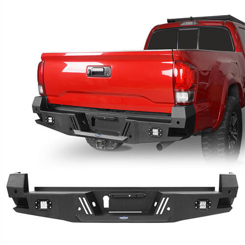 Tacoma Front & Rear Bumpers Combo for Toyota Tacoma 3rd Gen - LandShaker 4x4 ls42044203s 14