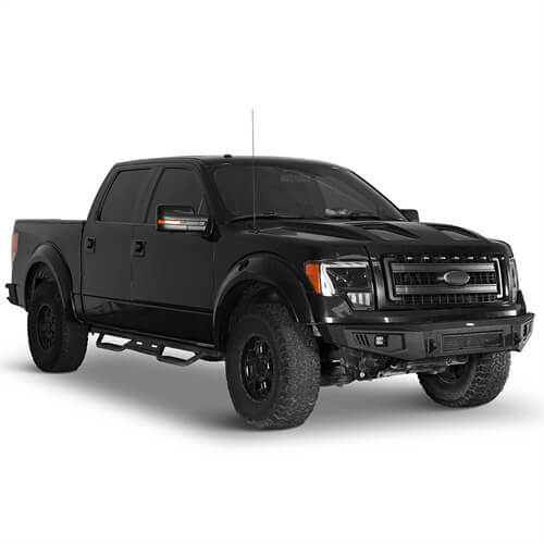 Full Width Front Bumper for 2009-2014 Ford F-150, Excluding Raptor  - LandShaker 4x4 l820082018202 3