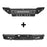 Full Width Front Bumper w/Skid Plate & Rear Bumper for 2007-2013 Toyota Tundra - LandShaker 4x4 l52015204s 2