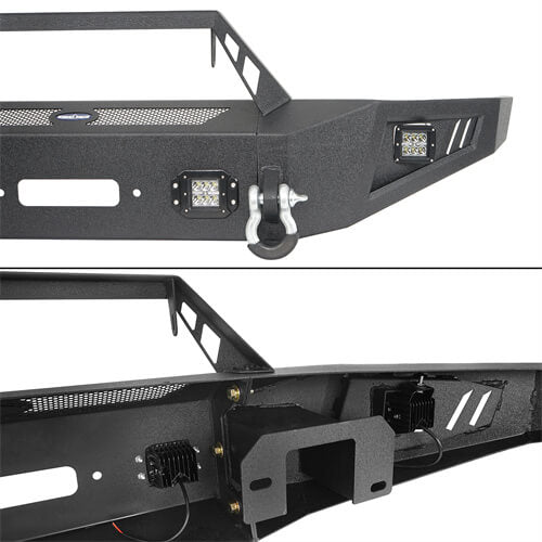 Ford F-150 Front Bumper & Rear Bumper for 2009-2014 Ford F-150, Excluding Raptor - LandShaker 4x4 LSG.8202+LSG.8203 14