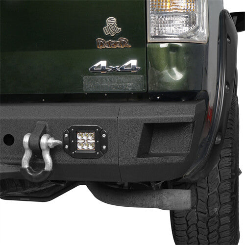 Full Width Front Bumper w/Winch Plate & Rear Bumper w/Hitch Receiver for 2007-2013 Toyota Tundra LandShaker LSG.5205+LSG.5201 10