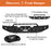 Full Width Front Bumper w/Winch Plate & Rear Bumper w/Hitch Receiver for 2007-2013 Toyota Tundra LandShaker LSG.5205+LSG.5201 17