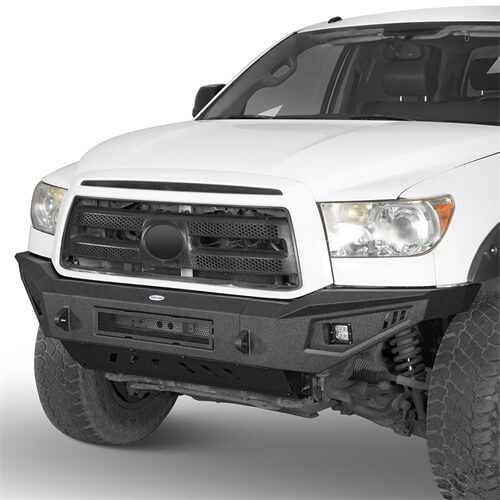 Tundra Front Bumper w/Skid Plate for 2007-2013 Toyota Tundra  - LandShaker 4x4 l5204s 3
