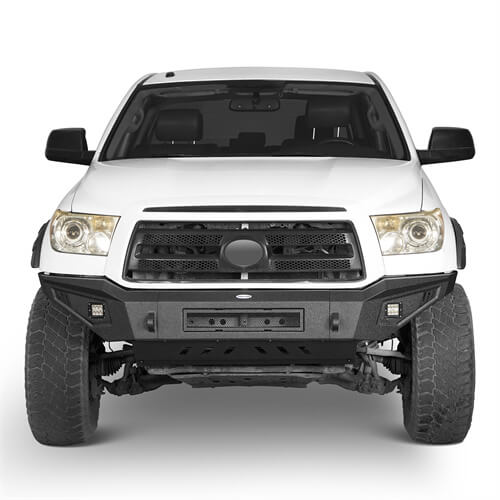 Tundra Front Bumper w/Skid Plate for 2007-2013 Toyota Tundra  - LandShaker 4x4 l5204s 4