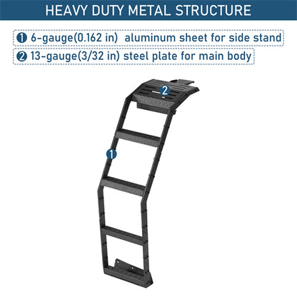 Rear Hatch Ladder For 2014-2018 Subaru Forester - Landshaker4x4
