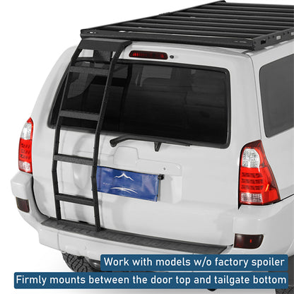 Rear Hatch Ladder For 2003-2009 Toyota 4Runner w/o Spoiler - Landshaker4x4