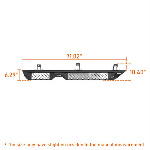 Jeep JL Side Steps Running Boards for 2018-2023 Jeep Wrangler JL - LandShaker 4x4 ls3045 17