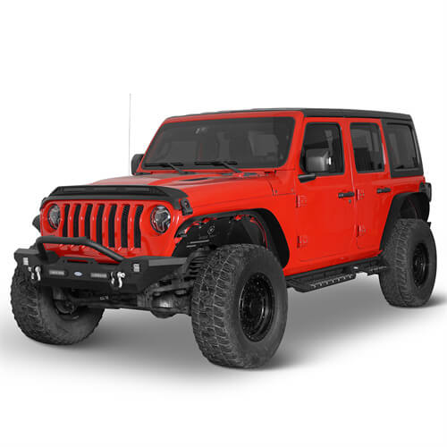 Jeep JL Side Steps Running Boards for 2018-2023 Jeep Wrangler JL - LandShaker 4x4 ls3045 5