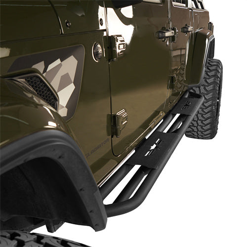 Jeep JT Side Steps & Tubular Half Doors for 2020-2023 Jeep Gladiator 4-Door  - LandShaker 4x4 LSG.3009+7002 8
