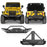 Jeep TJ Front and Rear Bumper Combo w/Tire Carrier for 1987-2006 Jeep Wrangler YJ TJ - LandShaker 4x4 LSG.1010+LSG.1011 1