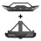 Jeep TJ Front and Rear Bumper Combo w/Tire Carrier for 1987-2006 Jeep Wrangler YJ TJ - LandShaker 4x4 LSG.1010+LSG.1011 2