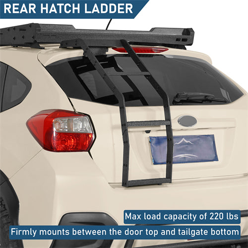 Rear Hatch Ladder For 2013-2017 Subaru XV Crosstrek - Landshaker4x4