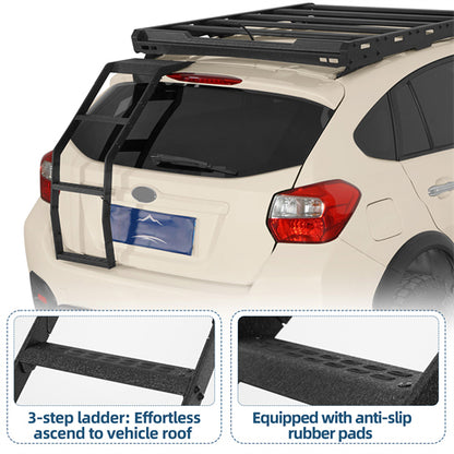 Rear Hatch Ladder For 2013-2017 Subaru XV Crosstrek - Landshaker4x4