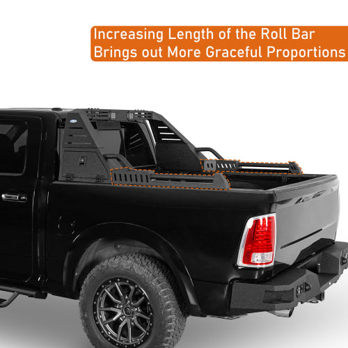 LandShaker Adjustable Pair Truck Roll Bar Extension Kit lsg9912s 8