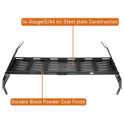 LandShaker Rear Window Molle Panel & Interior Cargo Rack Kit for 2010-2024 Toyota 4Runner lsg9803s 11