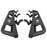 Jeep JT Mid Width Front Bumper / Rear Bumper / Side Steps for 2020-2023 Jeep Gladiator JT - LandShaker 4x4 LSG.3018+.7003+7002 24