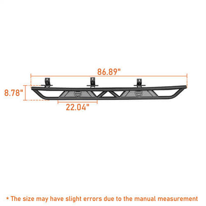 Jeep JT Mid Width Front Bumper / Rear Bumper / Running Boards for 2020-2023 Jeep Gladiator JT - LandShaker 4x4 LSG.3018+7003+7000 32