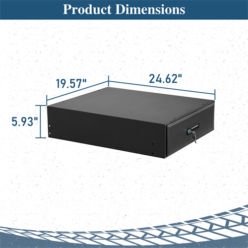 Modular Additional Drawer For 2015-2025 Jeep Wrangler JK & JL 4-Door & 2021-2025 Ford Bronco 4-Door - Landshaker4x4