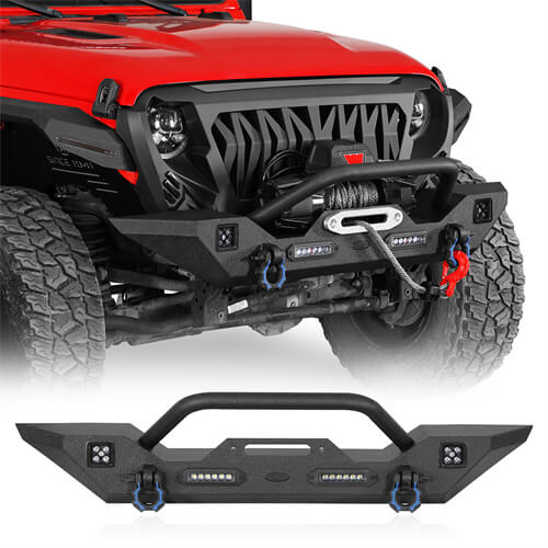 Front Bumper / Rear Bumper / Side Steps(07-18 Jeep Wrangler JK)-LandShaker
