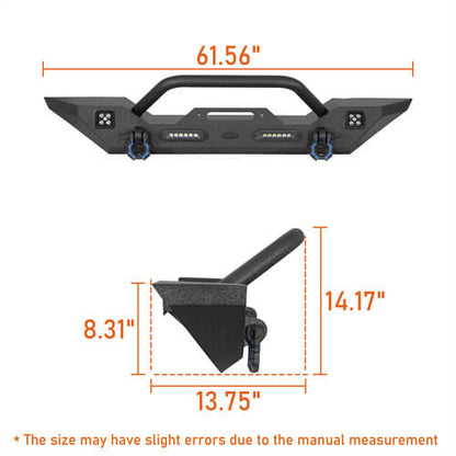 Front Bumper / Rear Bumper / Side Steps(07-18 Jeep Wrangler JK)-LandShaker