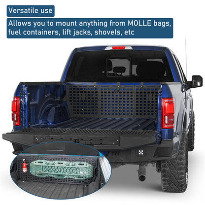 Front Bed MOLLE Panel For 2015-2025 Ford F-150 5.5ft Bed Single - Landshaker4x4