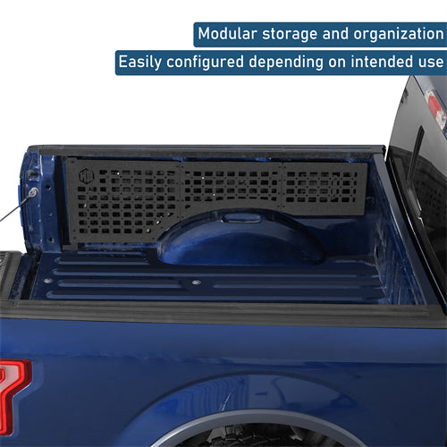 Bed Side MOLLE Panels - Pairs For 2015-2025 Ford F-150 5.5ft Bed - Landshaker4x4