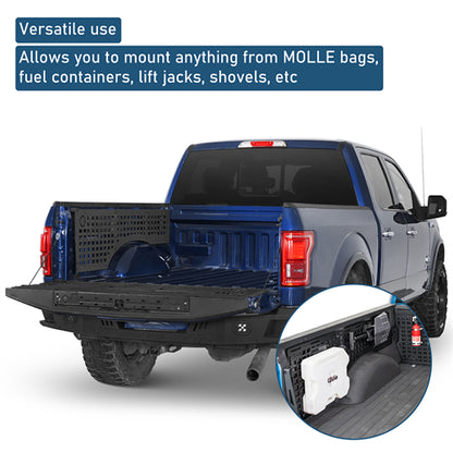 Bed Side MOLLE Panels - Pairs For 2015-2025 Ford F-150 5.5ft Bed - Landshaker4x4