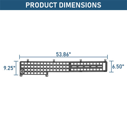 Bed Side MOLLE Panels - Pairs For 2005-2023 Toyota Tacoma 5ft Bed - Ultralisk4x4