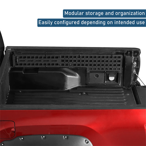 Bed Side MOLLE Panels - Pairs For 2005-2023 Toyota Tacoma 5ft Bed - Ultralisk4x4