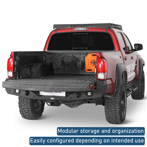 Front Bed MOLLE Panel For 2005-2023 Toyota Tacoma - Landshaker4x4