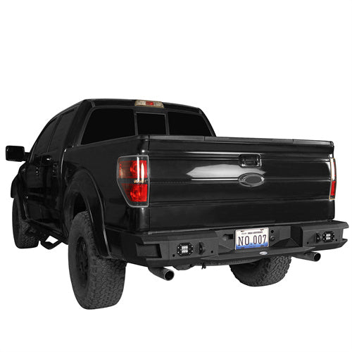 Ford F-150 Rear Bumper w/license plate light for 2006-2014 Ford F-150 - LandShaker 4x4  LSG.8203 5