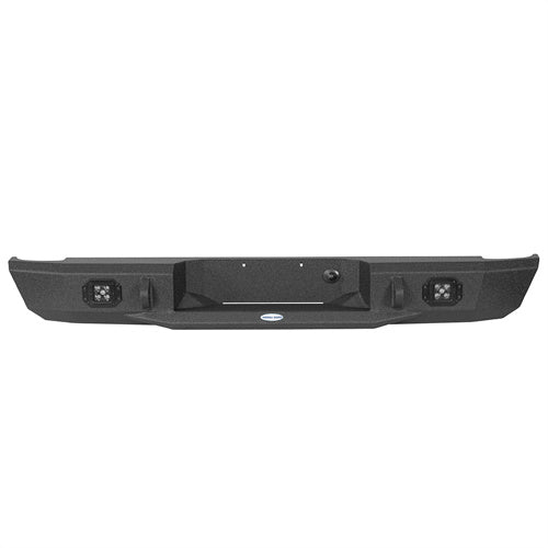 Road Trip Rear Bumper w/ LED Spotlights For 1993-2011 Ford Ranger Fleetside - Landshaker4x4