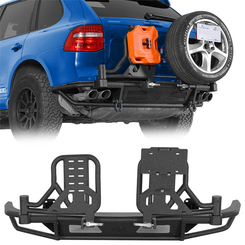 KarooCargo Rear Bumper For 2008-2010 Porsche Cayenne 957 - Landshaker4x4