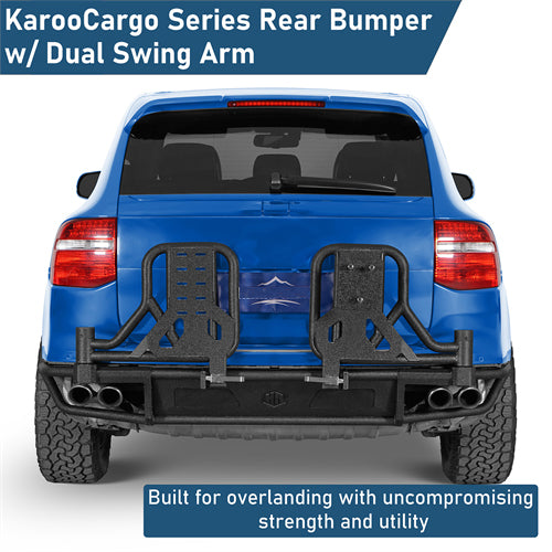 KarooCargo Rear Bumper For 2008-2010 Porsche Cayenne 957 - Landshaker4x4