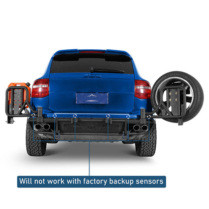 KarooCargo Rear Bumper For 2008-2010 Porsche Cayenne 957 - Landshaker4x4