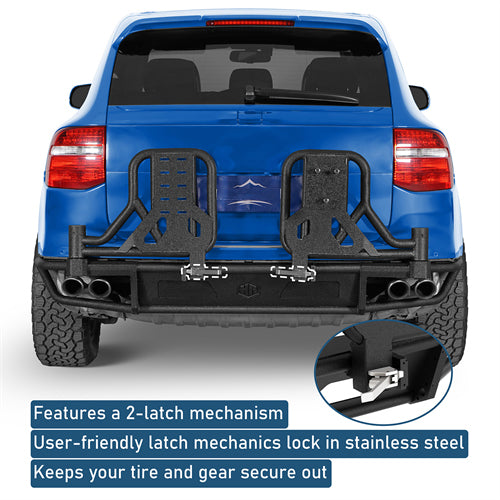 KarooCargo Rear Bumper For 2008-2010 Porsche Cayenne 957 - Landshaker4x4