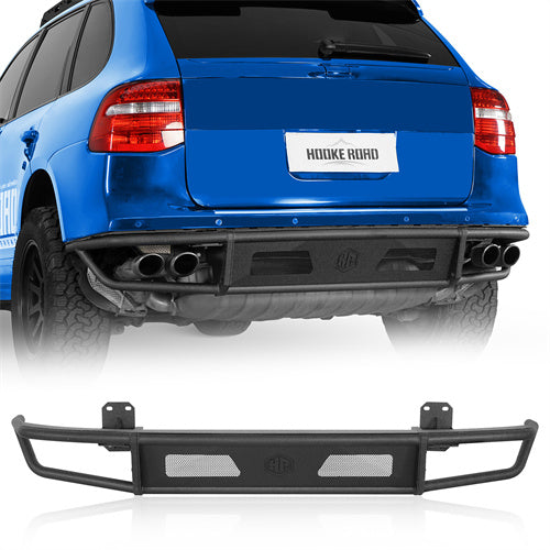 Basion Tube Rear Bumper For 2008-2010 Porsche Cayenne 957 - Landshaker4x4