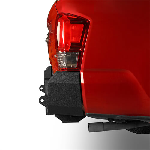 Toyota Tacoma Rear Bumper w/18W LED Floodlights for 2016-2022 Toyota Tacoma  - LandShaker 4x4 l4200s 5
