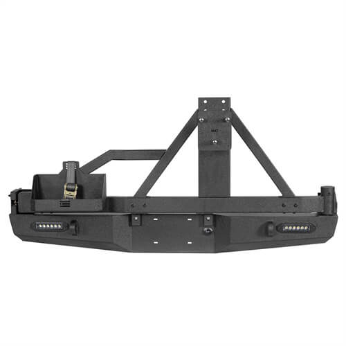 Rear Bumper w/Tire Carrier, Jerry Can Holder for 2005-2015 Toyota Tacoma  - LandShaker 4x4 ls4013 24